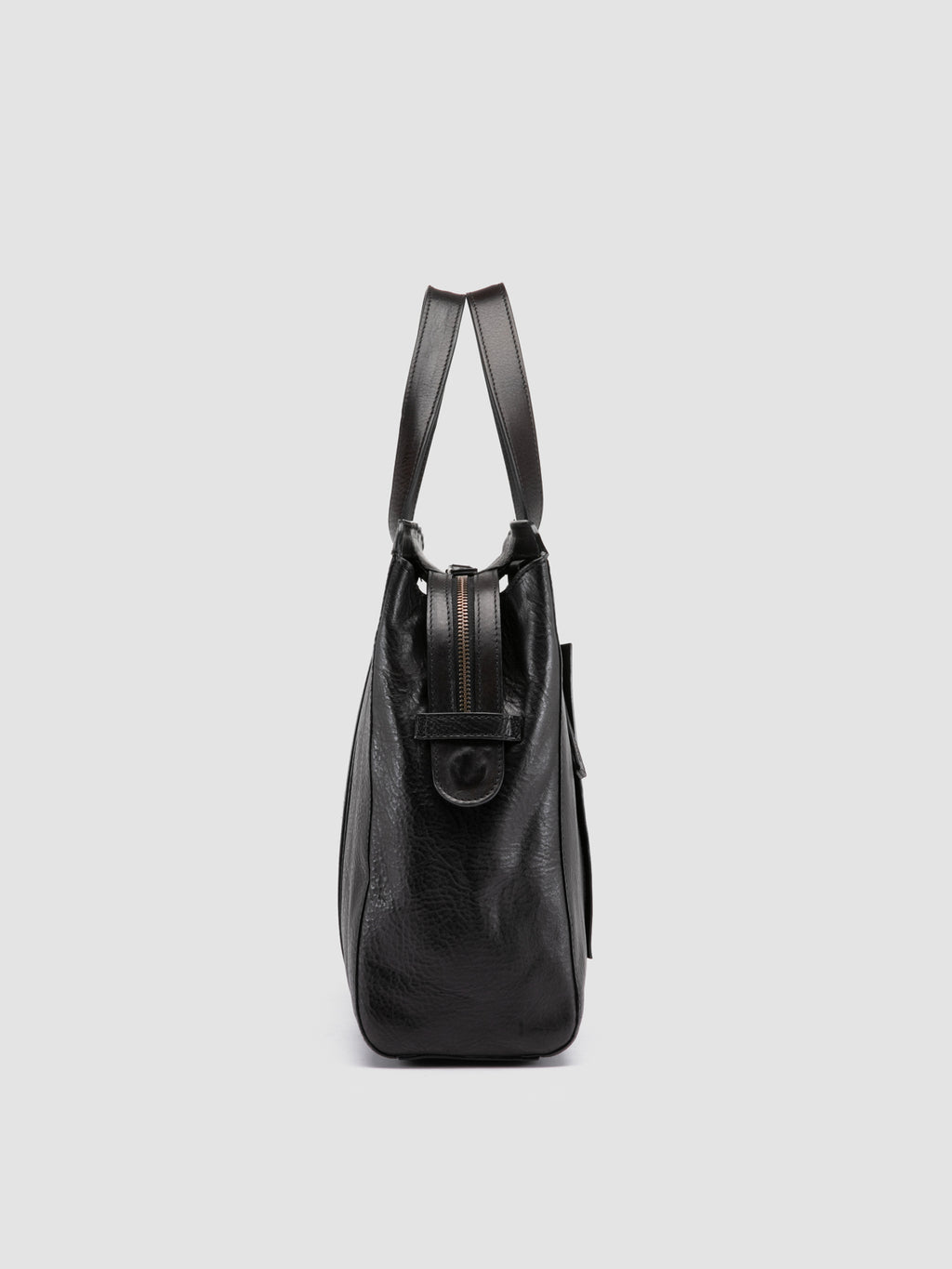 RARE 049 - Borsa Portadocumenti in Pelle Nera