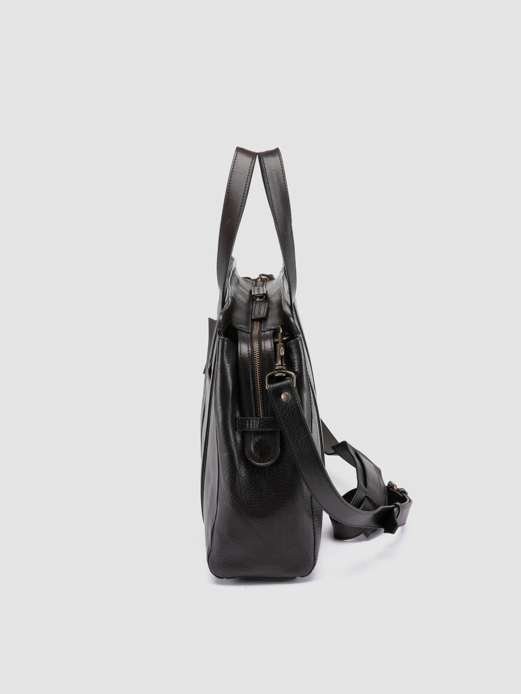 RARE 049 - Borsa Portadocumenti in Pelle Nera