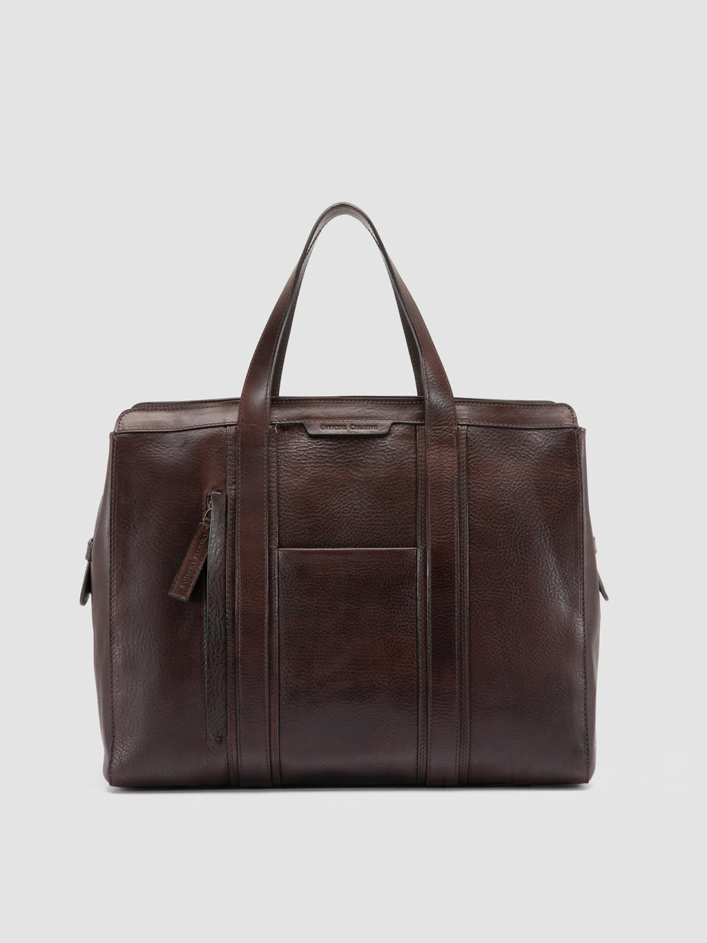 RARE 049 - Borsa Portadocumenti in Pelle Marrone