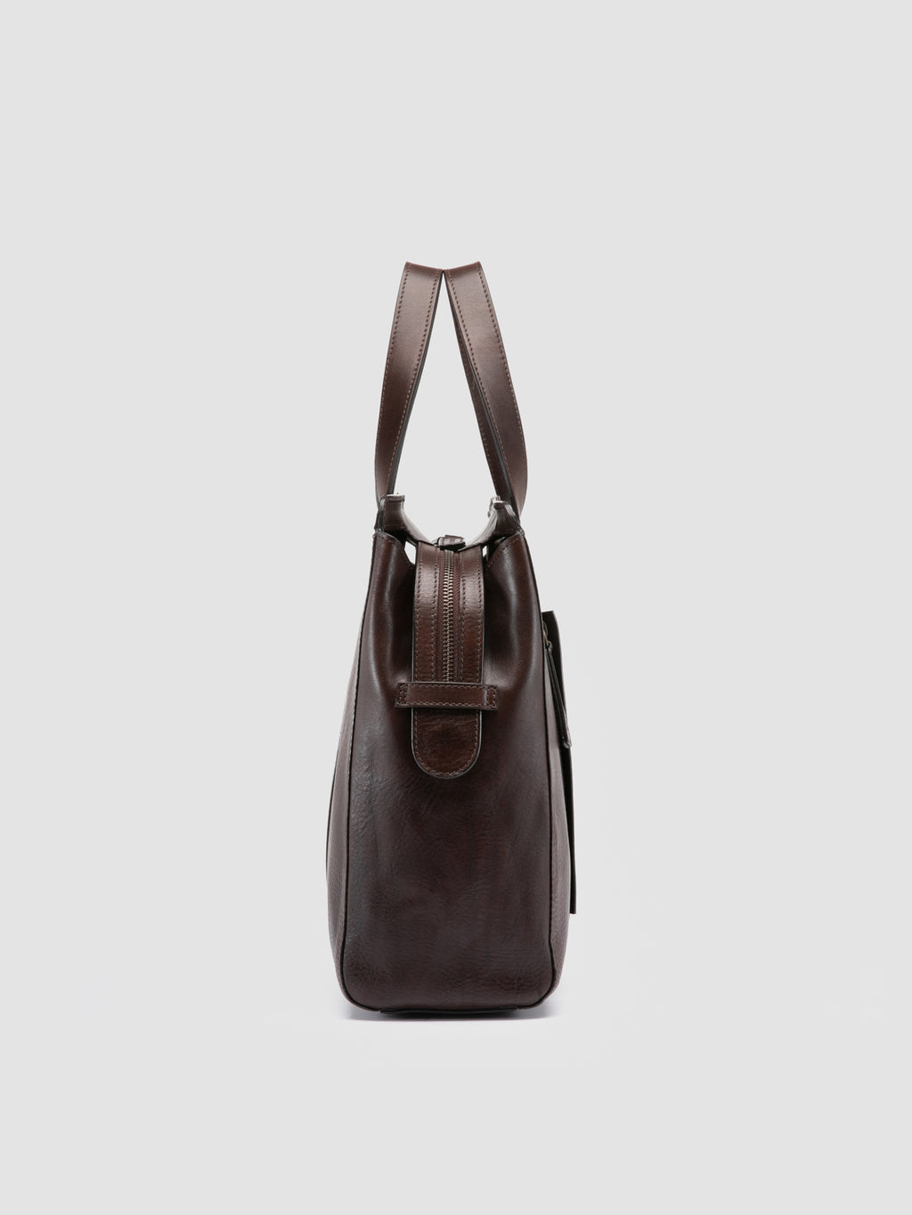 RARE 049 - Borsa Portadocumenti in Pelle Marrone