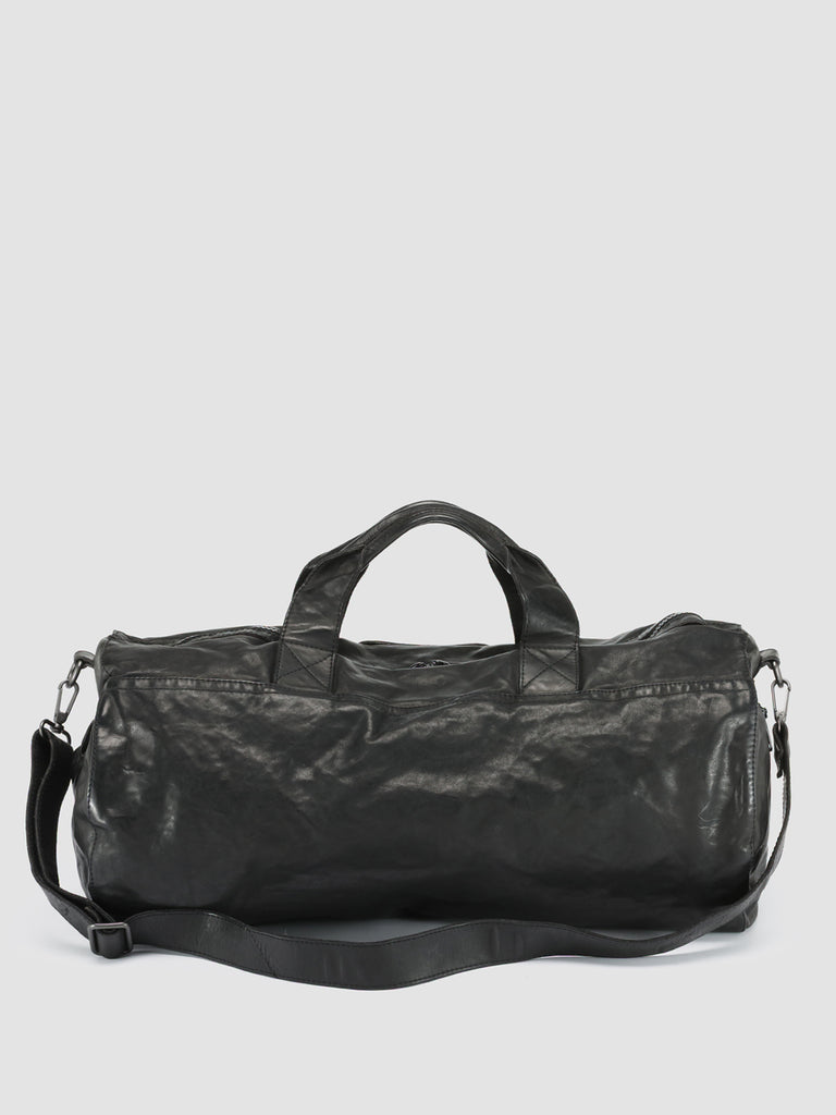 RECRUIT 007 - Black Leather Travel Bag  Officine Creative - 4