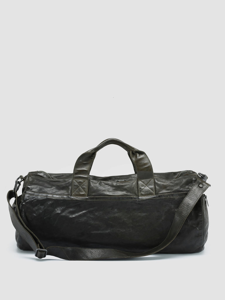 RECRUIT 007 - Green Leather Travel Bag  Officine Creative - 4