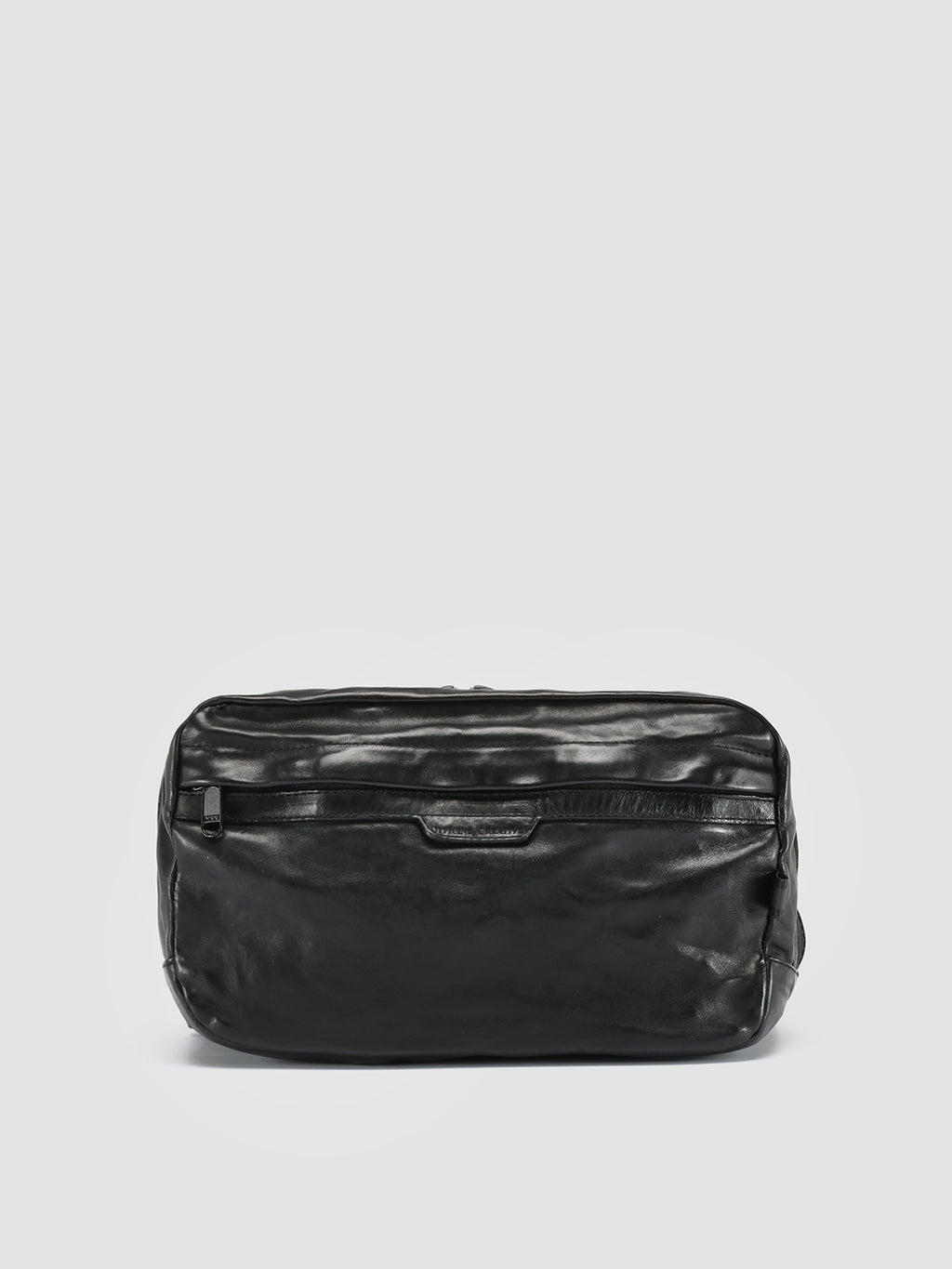 RECRUIT 009 - Black Leather Waist Pack  Officine Creative - 1