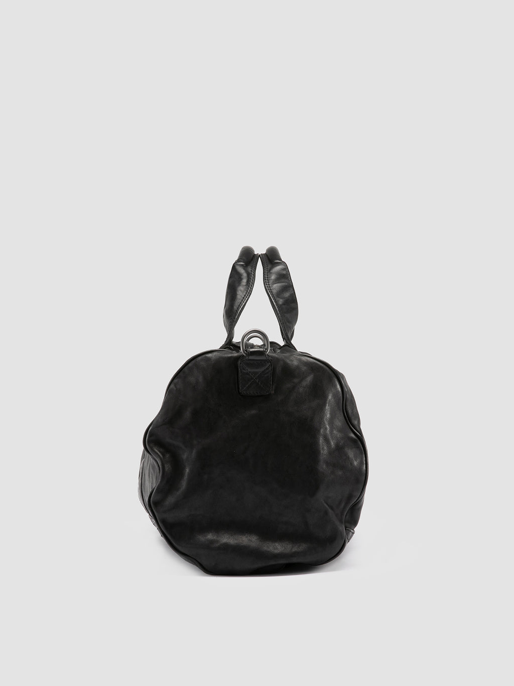 RECRUIT 016 - Borsa da Viaggio in Pelle Nera