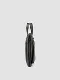 HELMET 046 - Black Leather Briefcase - thumb image 3,side view