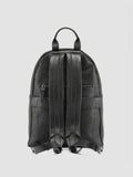 OC PACK 001  - Black Leather Backpack