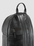 OC PACK 001  - Black Leather Backpack
