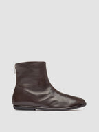 MIENNE 115 - Stivali con Zip in Pelle Marrone