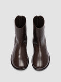 MIENNE 115 - Stivali con Zip in Pelle Marrone - thumb image 2,side view