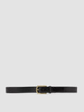 OC STRIP 04 - Black Leather belt - thumb image 1,side view