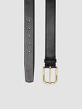 OC STRIP 04 - Black Leather belt - thumb image 2,side view