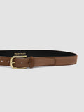OC STRIP 04 - Brown Leather Belt - thumb image 3,side view