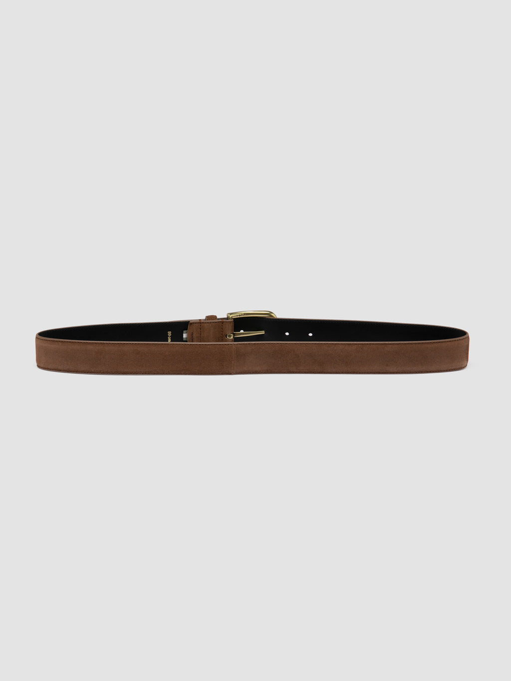 OC STRIP 04 - Brown Leather Belt - image 4,side view