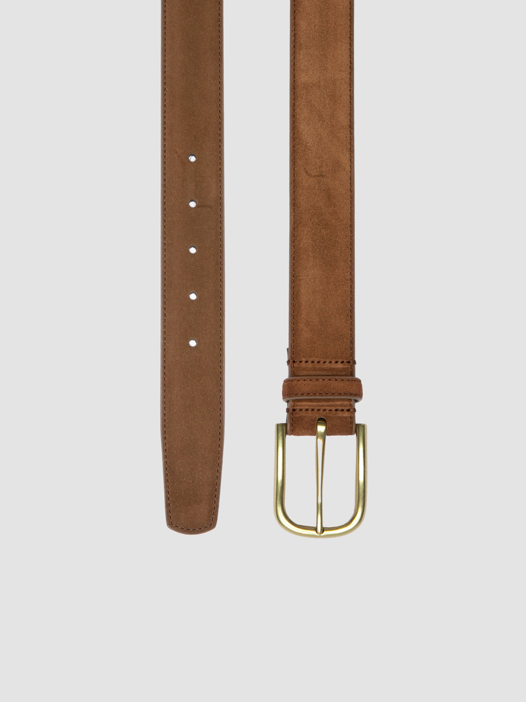 OC STRIP 04 - Brown Leather Belt - image 2,side view