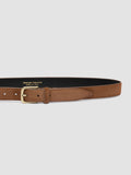 OC STRIP 05 - Brown Leather Belt - thumb image 3,side view