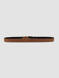 OC STRIP 05 - Brown Leather Belt - thumb image 4,side view