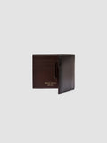 BOUDIN 02 - Brown Leather Bifold Wallet - thumb image 5,side view