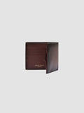 BOUDIN 02 - Burgundy Leather Bifold Wallet - thumb image 5,side view