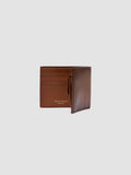 BOUDIN 02 - Brown Leather Bifold Wallet - thumb image 5,side view