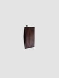 BOUDIN 22 - Burgundy Leather Card Holder - thumb image 4,side view