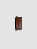 BOUDIN 22 - Brown Leather Card Holder - thumb image 4,side view