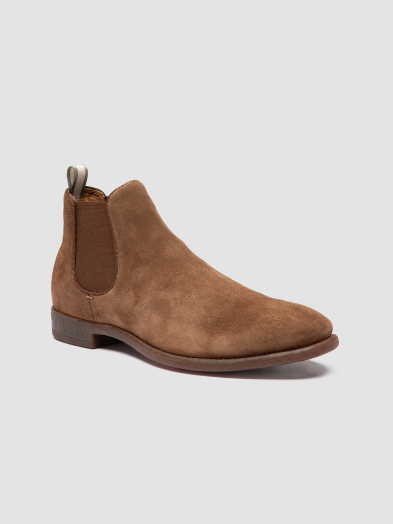 CETON 688 - Brown Suede Chelsea Boots