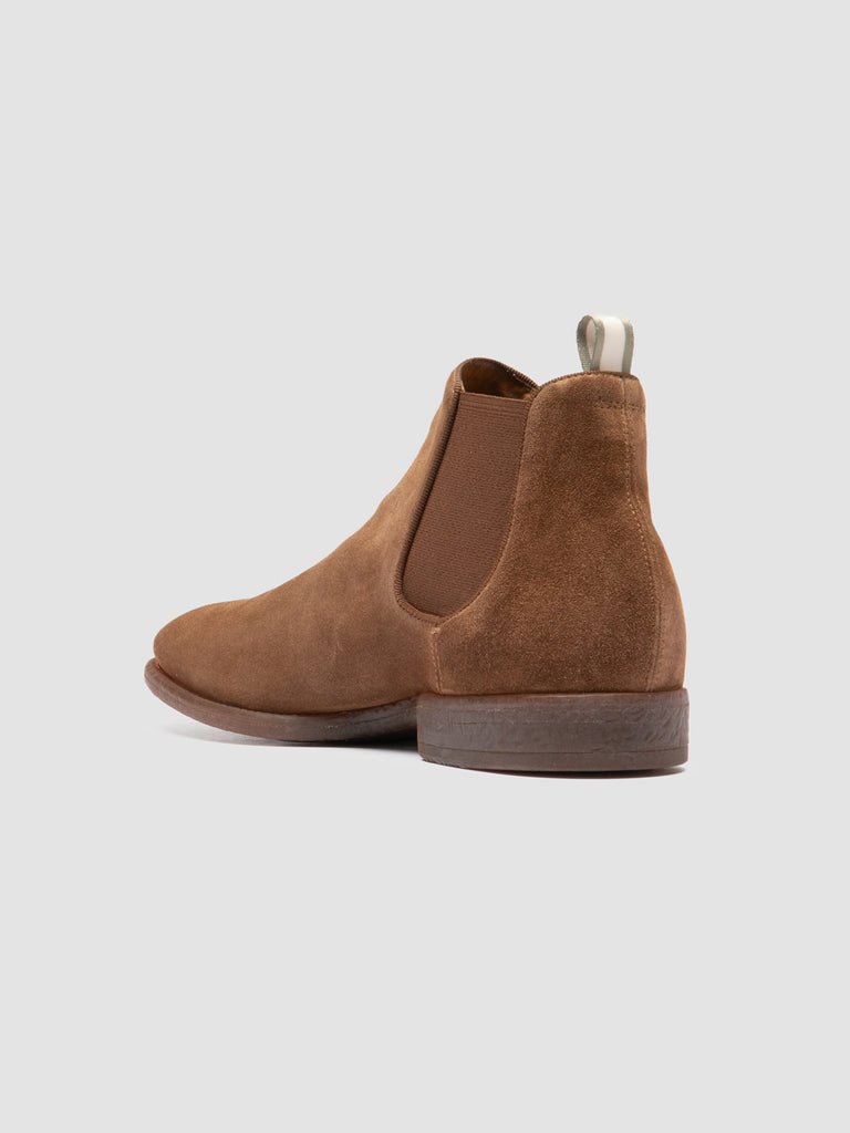 CETON 688 - Brown Suede Chelsea Boots