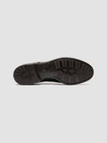 PRINCE 606 - Brown Leather Derby Shoes