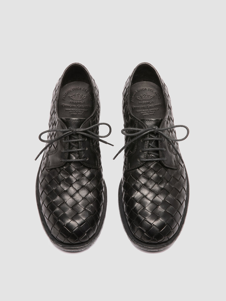 RUGGED 007 - Derby in Pelle Nera