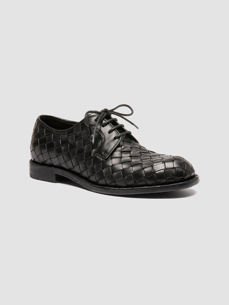 RUGGED 007 - Derby in Pelle Nera