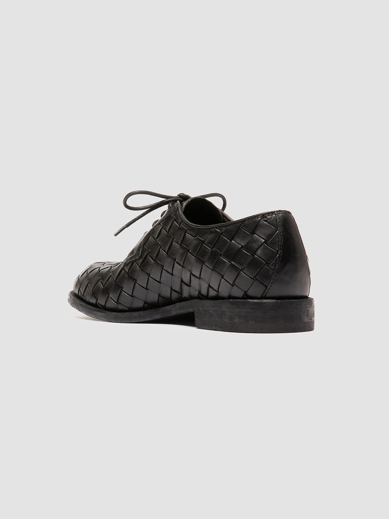 RUGGED 007 - Derby in Pelle Nera