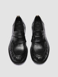 RUGGED 009 - Mocassini Penny in Pelle Nera