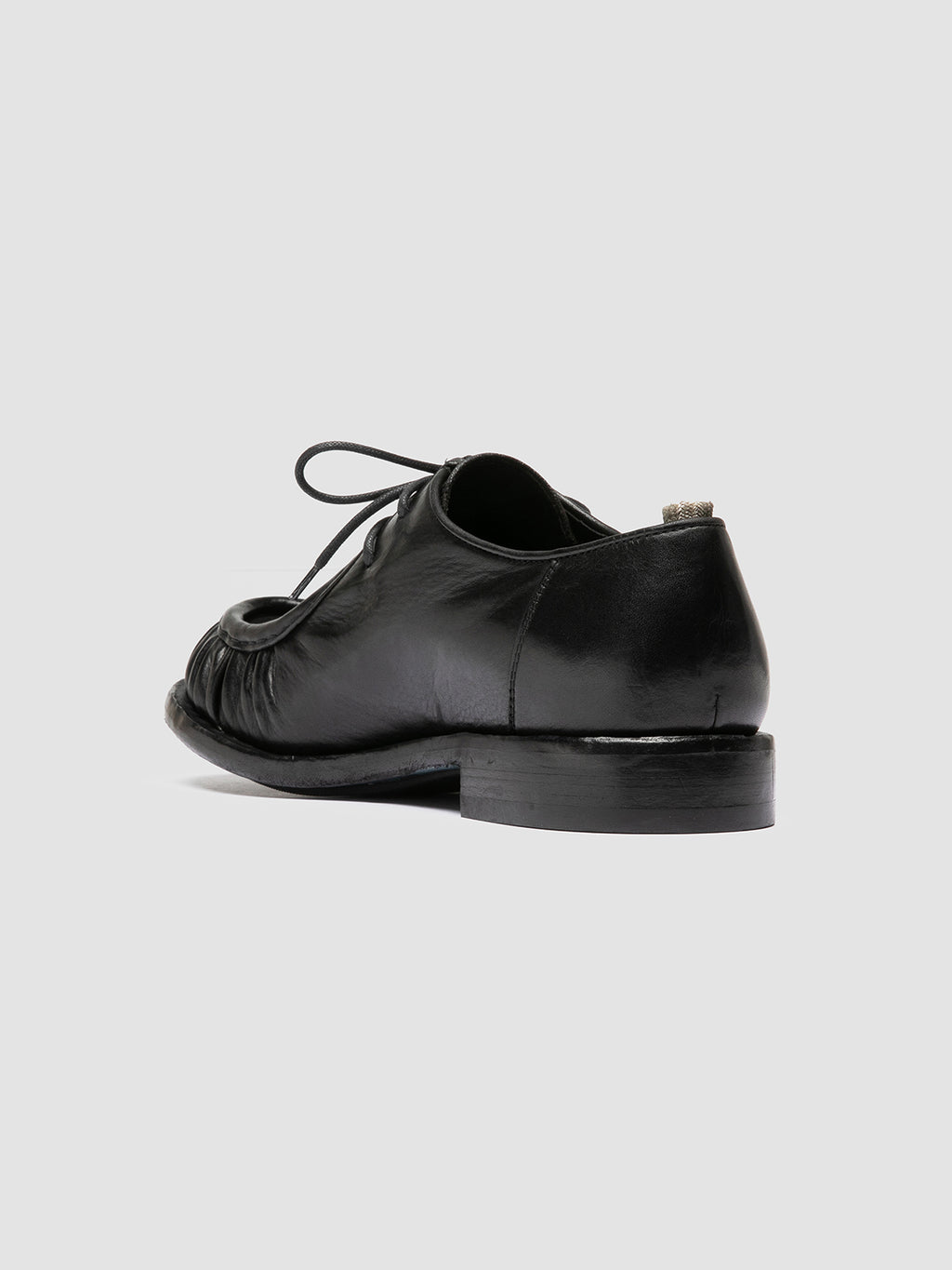 RUGGED 010 - Derby in Pelle Nera