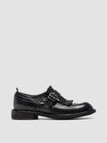 RUGGED 111 - Monk Strap in Pelle Nera