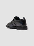 RUGGED 111 - Monk Strap in Pelle Nera
