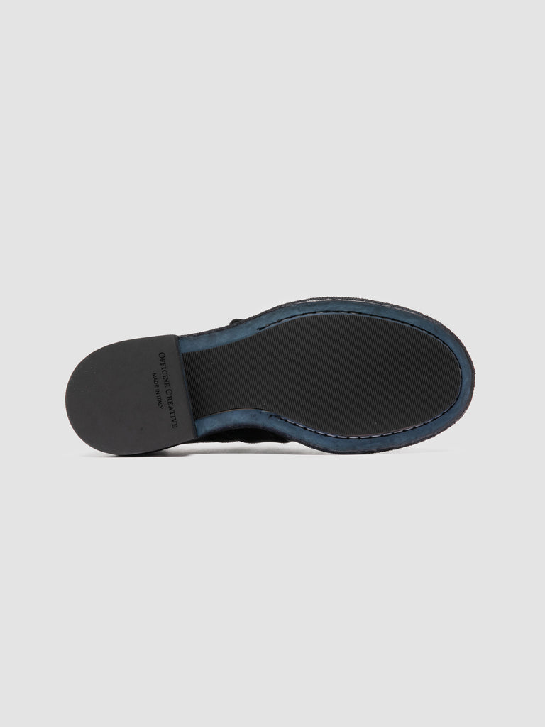 RUGGED 111 - Monk Strap in Pelle Nera
