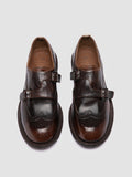 RUGGED 112 - Monk Strap in Pelle Marrone