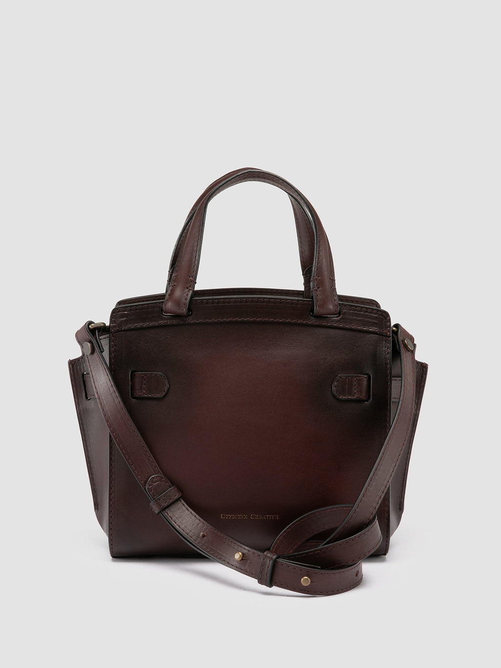 SADDLE 009 - Borsa a Mano in Pelle Marrone