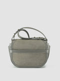 SADDLE 011 - Grey Leather Crossbody Bag  Officine Creative - 4