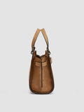 SADDLE 019 - Brown Suede Handle Bag Officine Creative - 3