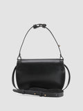 SADDLE 006 - Borsa con Manico in Pelle Nera