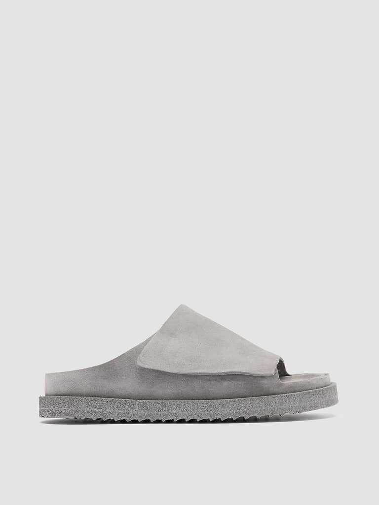 SANDS 001 - Grey Suede Mules