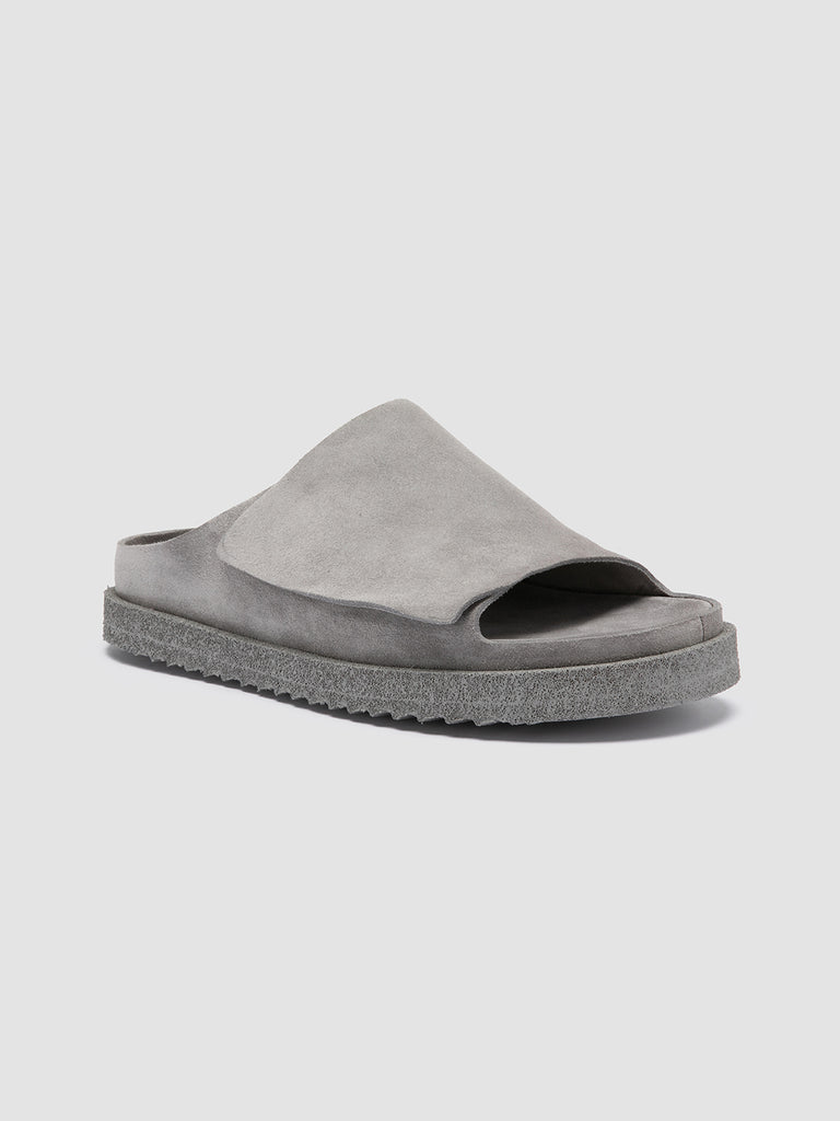 SANDS 001 - Grey Suede Mules