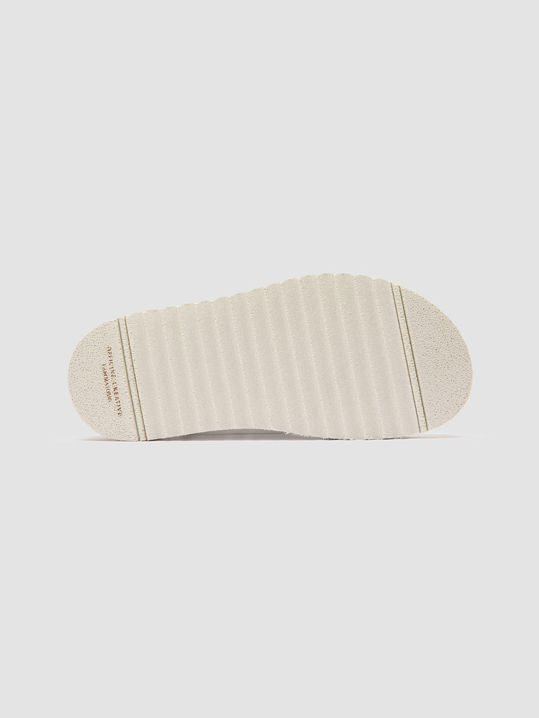 SANDS 103 - White Leather Slide Sandals Women Officine Creative - 5
