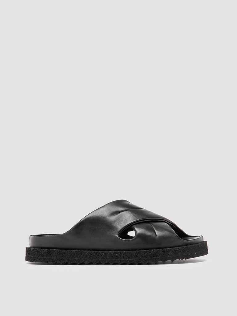 SANDS 103 - Slide in Pelle Nera