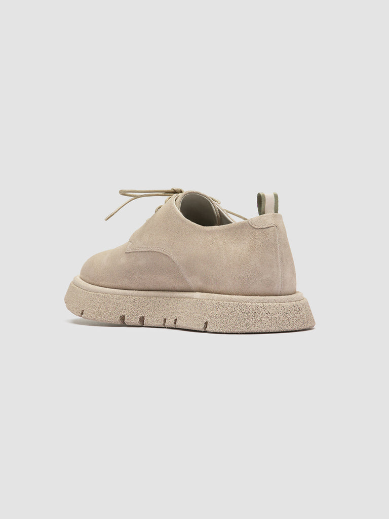 SATURNINE 001 - Derby in Pelle Scamosciata Beige