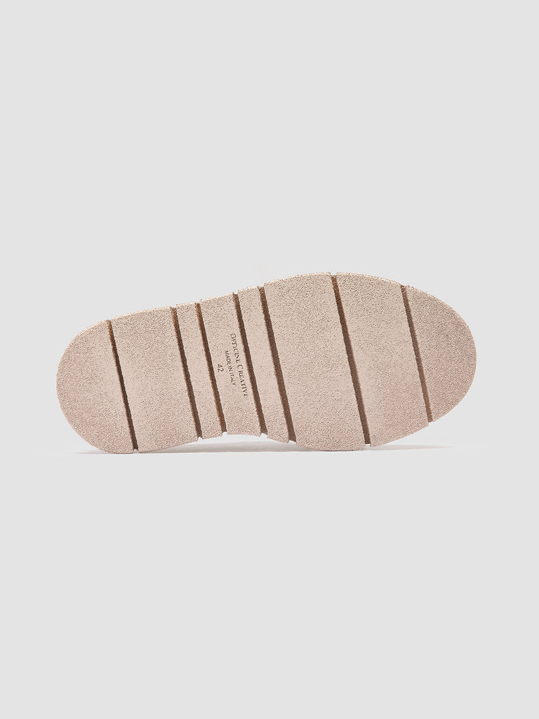 SATURNINE 001 - Derby in Pelle Scamosciata Beige