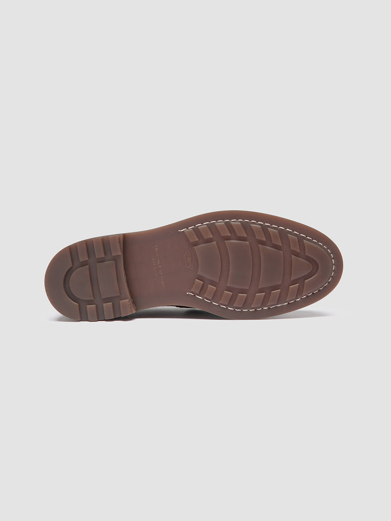 SAX FLEXI 001 - Mocassini Penny in Pelle Bordeaux