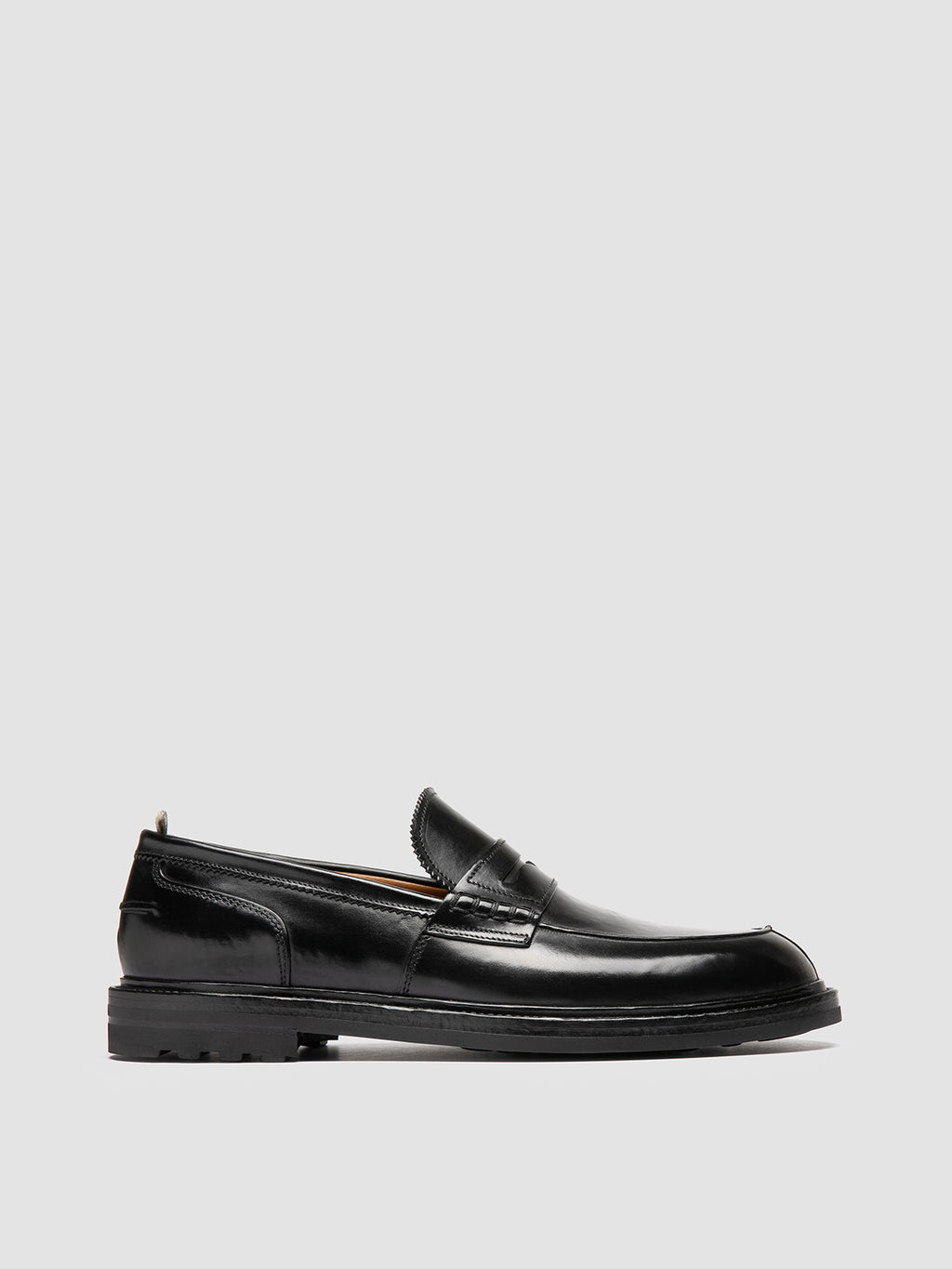SAX FLEXI 001 - Mocassini Penny in Pelle Nera