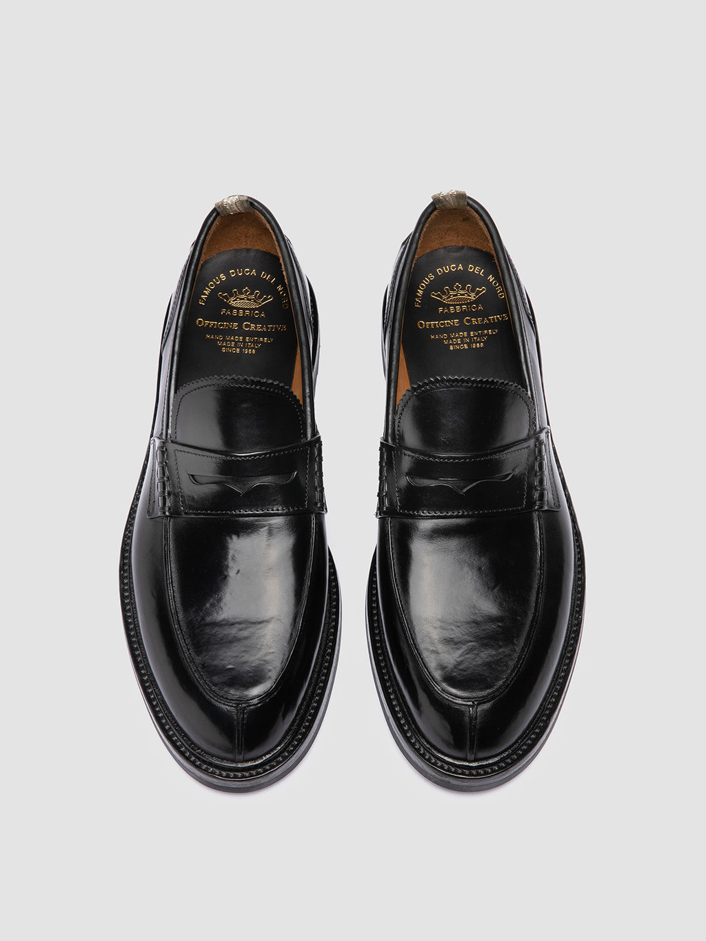 SAX FLEXI 001 - Mocassini Penny in Pelle Nera